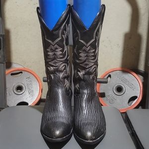 Men's Exotic Western Cowboy Boulet Boots Walrus 8 EE